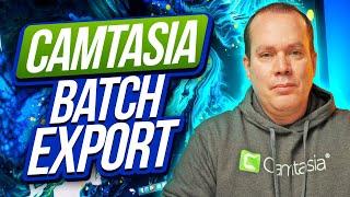 How to Export Multiple Projects in Camtasia (2024)