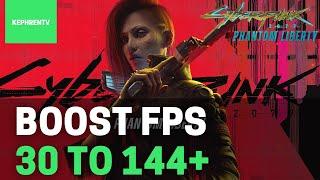 BEST PC Settings for Cyberpunk 2077: Phantom Liberty! (Maximize FPS & Visibility)