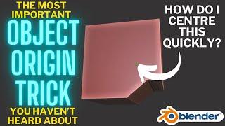 Great Object Origin trick for Blender