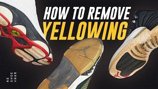The Proper Method to Unyellow Sneakers