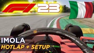 F1 23 IMOLA Hotlap + Setup (1:13.447) - 28 th Worldwide Ranking !!