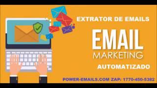 Tutorial Extrator De Emails Leads Pro