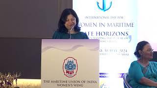 WELCOME - CAPT TUSHAR PRADHAN | MUI WOMEN'S WING SEMINAR | INTERNATIONAL DAY FOR WOMEN IN MARITIME