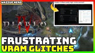 Diablo IV Players Facing Frustrating VRAM Glitches - What To Do?