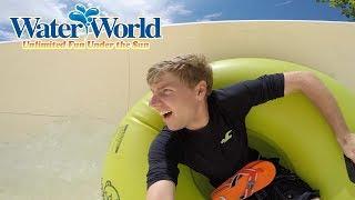 A Splashtastic day at Water World in Denver Colorado! | BrandonBlogs