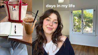 spring outfits, mental health, and life catch up (days in my life)