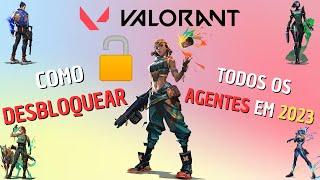 Como DESBLOQUEAR Todos os Agentes no Valorant em 2025! (Muito Fácil)