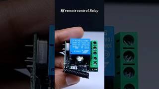 Control anything from a long distance - RF relay module #technoreview85 #electronicproject