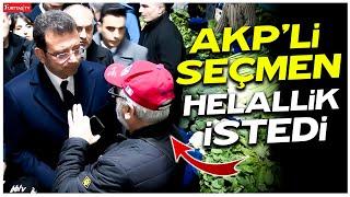 AKP'ye oy veren seçmen Ekrem İmamoğlu'ndan helallik istedi! "Bu seçimlerde CHP'ye oy vereceğim!"