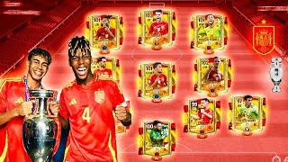 I Made EURO 2024 Winning Spain Best Special Squad - FC Mobile