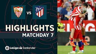 Highlights Sevilla FC vs Atletico Madrid (0-2)