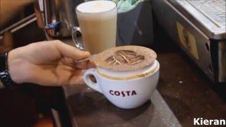 Costa Coffee making!