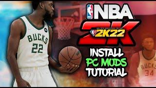 NBA 2K22 PC - How to install mods Tutorial ( Hook tool by Looyh)