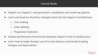 Angular 9 New Features: The Course Overview | packtpub.com