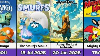 Paramount Pictures Animated Movies (1939-2026)