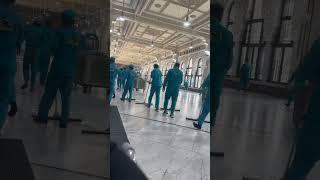 Cleaning masjid-E-Alharam#makkah#arabic #shortvideo #viral