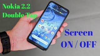 How to enable double tap feature in Nokia 2.2 || Nokia 2.2 Double tap screen On and Off