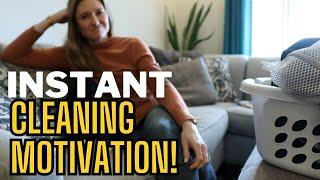 7 INSTANT CLEANING MOTIVATION HACKS | A Clean and Tidy Home in no Time!