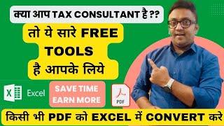 GST Practitioners Free Tools and softwares | Become Tax Consultant