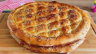 SADECE ‼️UN,SU,TUZ VE MAYA İLE EVDE RAMAZAN PİDESİ YAPIMI Ramazan Pidesi Nasıl Yapılır?