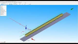 Pressure vessel with long cylinder(8L)'s filament winding pattern simulation using CADWIND