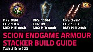 [3.23] x3 Endgame Scion Armour Stacker Builds! - Path of Exile 3.23