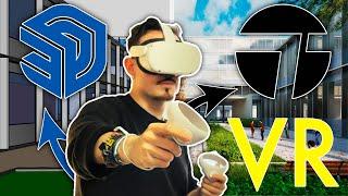 Probando La Realidad Virtual En SketchUp y Twinmotion Con Las Oculus Meta Quest