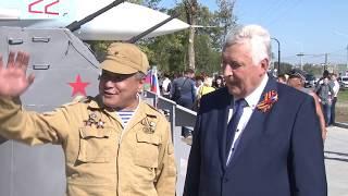 Парк военной техники открыли в Анапе на Симферопольском шоссе