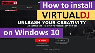 How to Install VirtualDJ on Windows 10