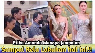 Etika Amanda Manopo Jempolan!! Rela Jongkok Bantu Angkat Rok Yasmin Napper