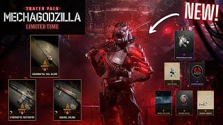*NEW* Tracer Pack: MECHAGODZILLA LIMITED TIME BUNDLE in Call of Duty WARZONE (Cyber Crimson Tracers)