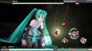 Playing Hatsune Miku: Project DIVA Mega Mix+