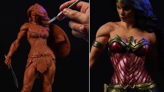 Sculpting Wonder Woman | DC Comics (Timelapse)