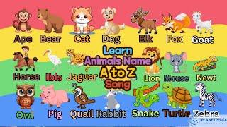 What Do You See? |ABC Animal Song | Animal Alphabet | A-Z Alphabet Song | ABC Nursery Rhymes | Song