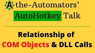 Relationship between COM objects and DLLs