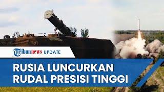 Detik-detik Rusia Tembakkan Rudal OTKR Iskander ke Atas Ukraina, Bisa Hancurkan Target hingga 500 KM