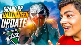 Grand RP Halloween Update Is Here | Candies Are Back, Mafia, UFO Attack, Free Cars & More