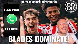 90 AFTER 90 | BLADES DOMINATE!! | MATCH REACTION PHONE IN!