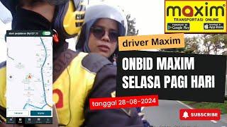 Cara Menjalankan Aplikasi Driver Maxim, Orderan bike