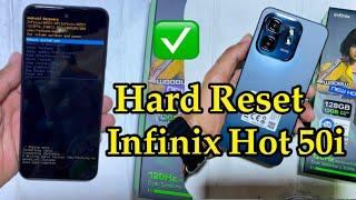 Hard Reset infinix hot 50i (X6531)