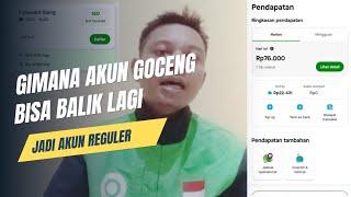 AKUN GOCENG APA BISA BALIK LAGI JADI AKUN REGULER DI SISTEM TERBARU GOJEK