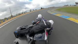 Team #45 Onboard - Le Mans Bugatti Circuit Sidecar Lap