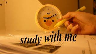  STUDY WITH ME AT NIGHT*:･ Finals Edition  (piano & lofi BGM)
