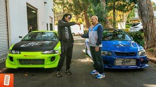 REVEALING his DREAM car with Han (Sung Kang) from Fast and Furious!