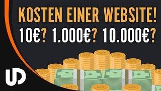 Was kostet eine Website? 10? 1.000€ oder 10.000€? [Tutorial]