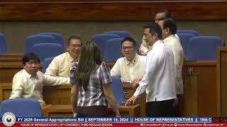 19th Congress 3rd Regular Session #16 - HB No. 10800 FY 2025 General Appropriations Bill Day (1-1)