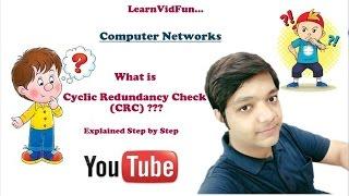 CRC (Cyclic Redundancy Check) Explained Step by Step (Part-1)