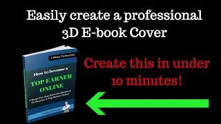 How to create a beautiful 3D ebook cover