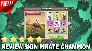 Update Gold Pass November 2022! Review Skin Pirate Champion Clash of Clans