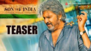 Mohan Babu Son Of Indian Movie  Teaser | 24 Frames Factory | Sree Lakshmi Prasanna Pictures